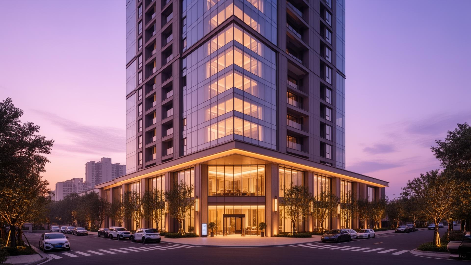 Moderní condohotel exterior